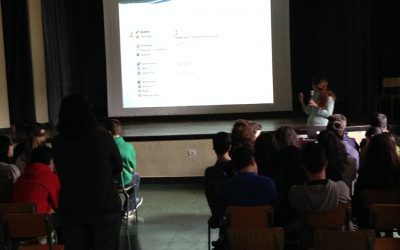 TALLER SOBRE «LA RESPONSABILIDAD EN LAS REDES SOCIALES» PARA JÓVENES DEL COLEGIO ESPÍRITU SANTO DE PONFERRADA