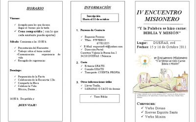 Invitados a Dueñas: Gran Encuentro Misionero