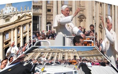 Qué miércoles, y celebrando el cumpleaños de Benedicto
