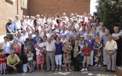 Encuentro familiar en Dueñas