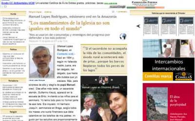 Manuel Lopes svd, desde la Amazonía