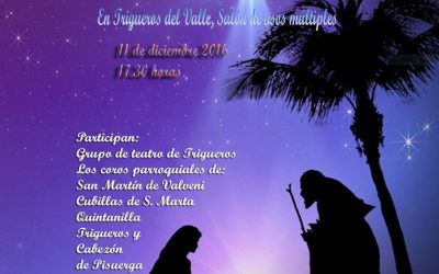 Desde Adviento hacia la Navidad un Belén Viviente con 5 Coros de 5 parroquias, en Trigueros del Valle
