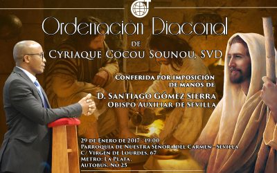 Cyriaco invita, nuestra SVD invita, la Parroquia de El Carmen invita