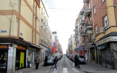 En Usera de Pablo, esta tarde de invierno un tanto crudo…