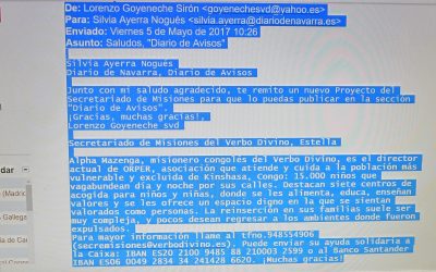 Lorenzo Goyeneche se las ingenia y lo publican: una buena causa