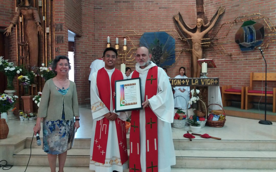 Pentecostés en la Capellanía Filipina; y un detalle a la Provincia SVD que agradecemos aquí