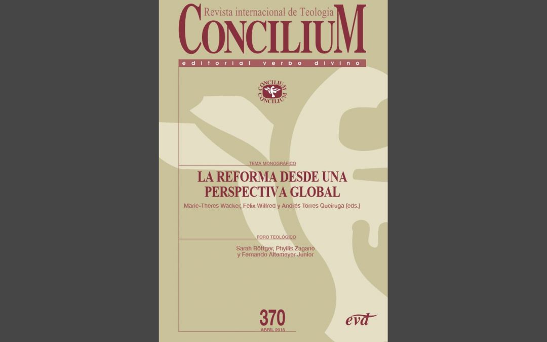 Empeño perseverante: CONCILIUM · ‘ Hoy un 500 aniversario’ · en EDITORIAL VERBO DIVINO