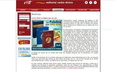 Nuestra EVD y su fiel apuesta en la Semana de Oración por la Unidad de los Cristianos, a pesar de los pesares