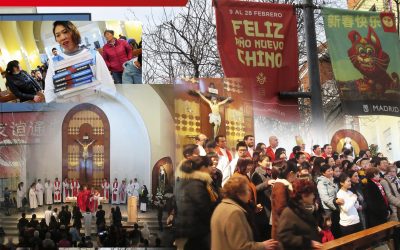 Nuestro Pablo Liu nos invitó a todos al Año Nuevo, y allí hemos estado, a las 9:30