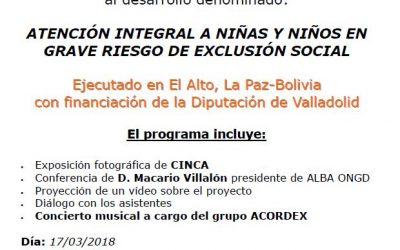 EL ALTO (LA PAZ·BOLIVIA), CINCA, por allí Andrés Lorenzo