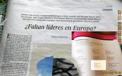 El gozo de vincular EVD y El País con el nombre, hoy, de Adela Cortina