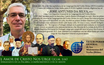 El Nuevo Vice-Superior General de los Misioneros del Verbo Divino · Su rostro, su alma SVD
