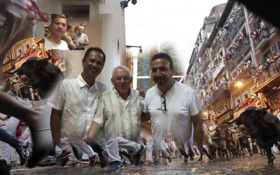 Encuentros no programados, saludos, adioses… ¡Qué gran fiesta de familia!