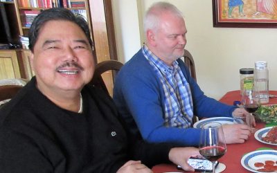 Charly, una gratísima visita que nos llena de alegría la hora de compartir