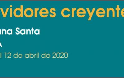 Semana Santa 5-12 Abril 2020